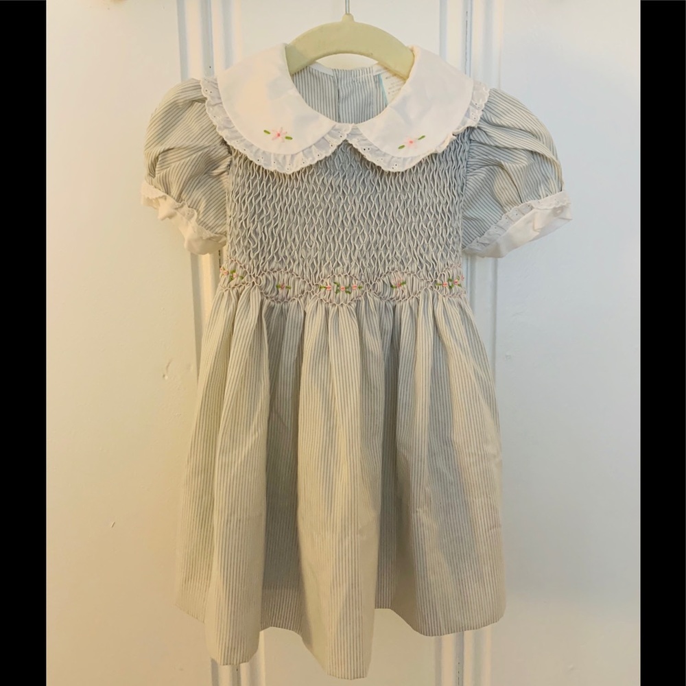Vintage Smocked Dress